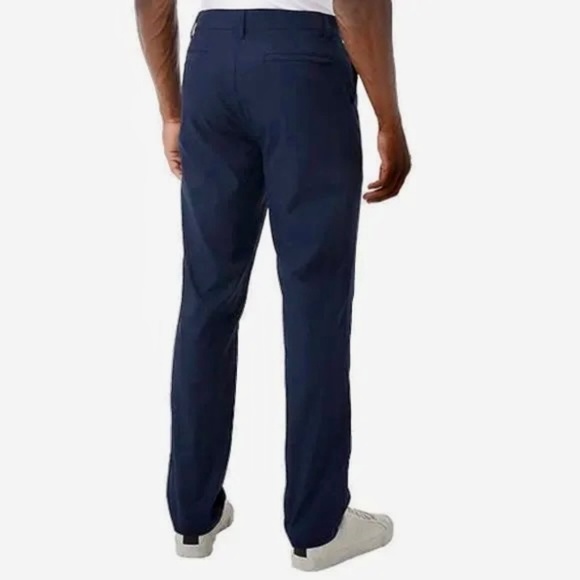 32 Degrees Cool 32x32 Men's Stretch Performance Pants, Regular Fit, Blue NWT - Picture 2 of 16
